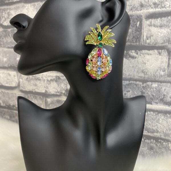Pineapple Statement Earring