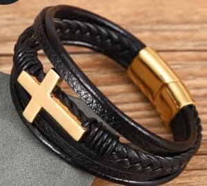 Men Cross fashion Bracelet